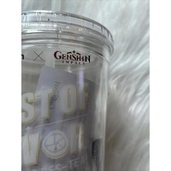 Genshin Impact Happy Lemon Collab 24 oz Tumbler (Klee and Jean) Brand New! - Picture 4 of 9